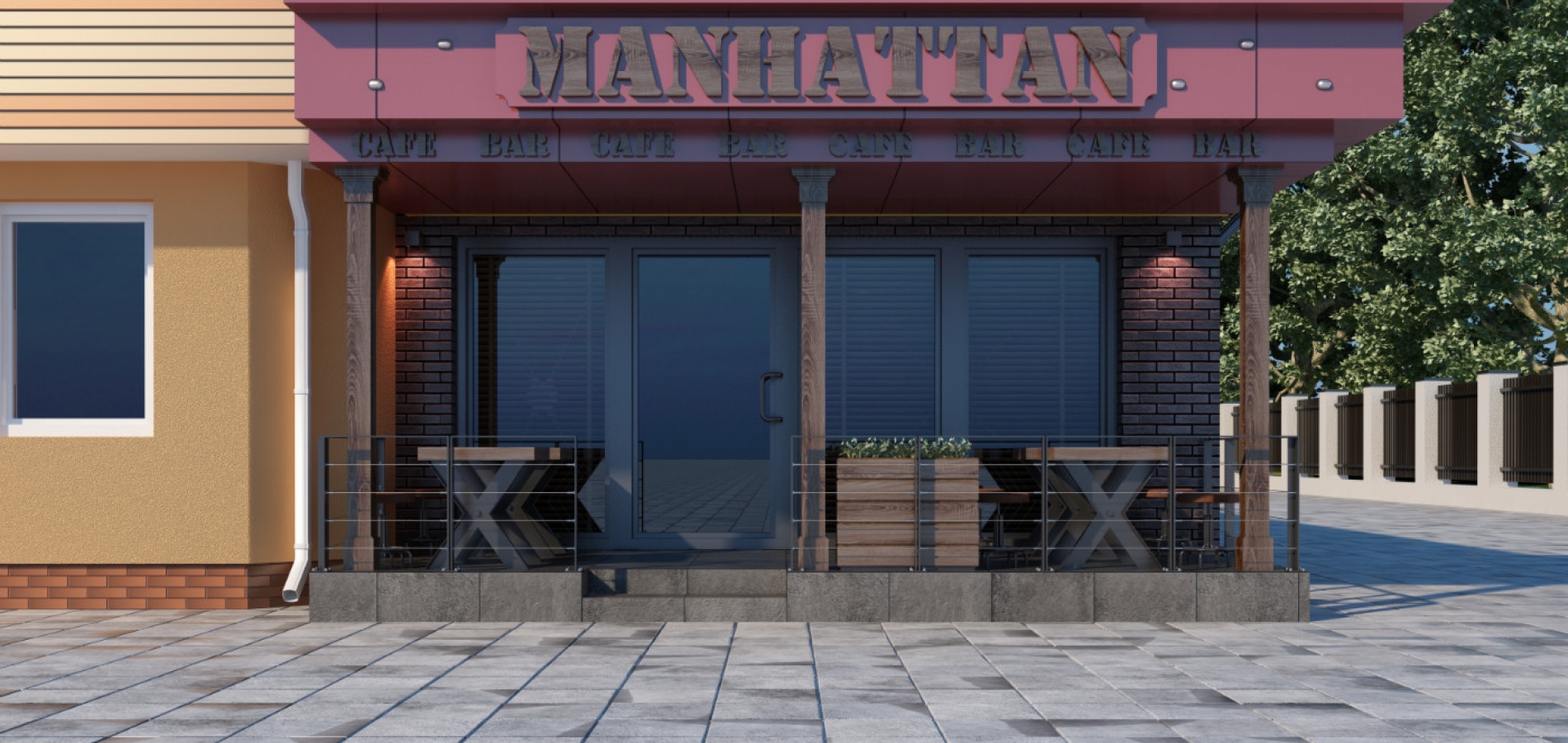 Кафе  MANHATTAN