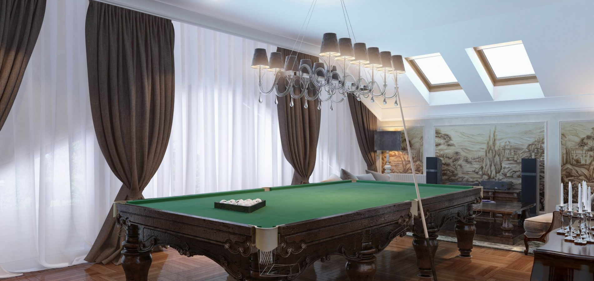Розкішна більярдна зала BIL_401