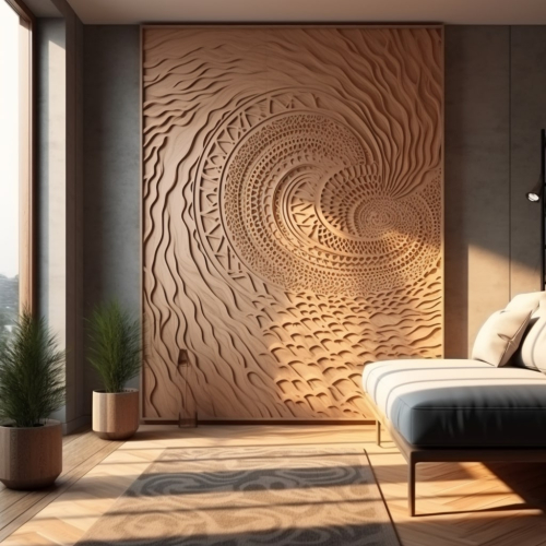 Фрезерована панель 3D_108