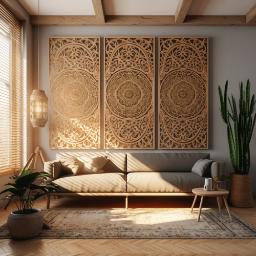 Фрезерована панель 3D_105